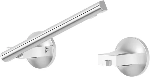 Miniatura 16 de Pfister Pfirst - Toallero moderno para baño, 24 pulgadas, montado en la pared, atornillado, acabado negro mate, BTBPFM2B Mate negro