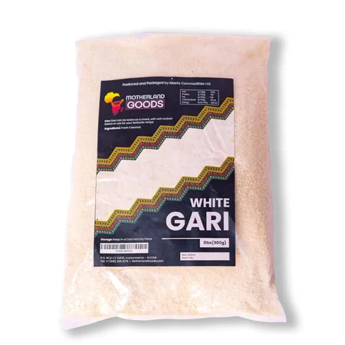 Miniatura 2 de MOTHERLAND GOODS IJEBU West African Gari - Garri Ghana Premium - Sin gluten, sémola de yuca de alta calidad (4 libras)