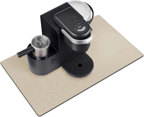 Miniatura 16 de Alfombrilla Divertida para Cafetera - Bandeja Espresso para Barra de Café Bajo Alfombrilla para Cafetera, Alfombrilla para Cafetera para Encimera