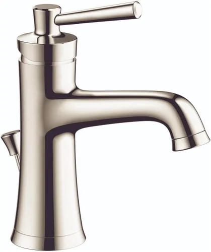 Miniatura 6 de hansgrohe 4771000 Joleena Grifo de un solo orificio de 1.2 GPM con drenaje emergente, 7.75 pulgadas de alto, cromado