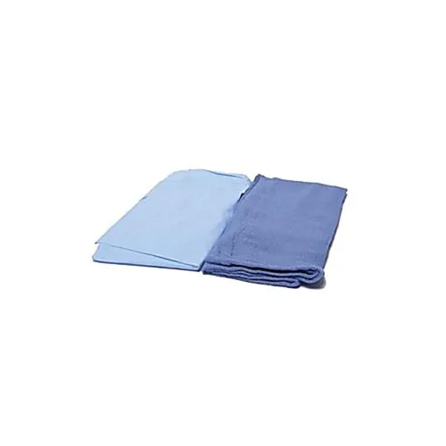 Miniatura 4 de Dukal Toallas estériles para quirófano – 17 x 27 pulgadas, azul, 4 toallas/paquete, 20 paquetes/caja (80 en total) – Toallas quirúrgicas absorbentes