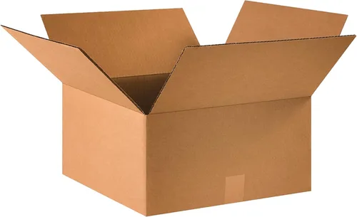 PARTNERS BRAND Cajas de cartón corrugado de 16 x 16 x 8, medianas de 16 pulgadas de largo x 16 pulgadas de ancho x 8 pulgadas de alto, paquete de 25