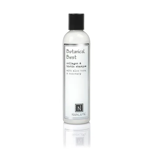 Miniatura 10 de Nabila K Champú de colágeno y biotina, 9 onzas, Island Life, leche de coco, miel de manuka y jojoba, limpiador, hidratante, seguro