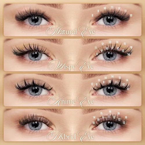 Miniatura 6 de LASHVIEW - Extensiones de pestañas individuales, bandeja mixta de 0.15mm de grosor (8-15mm), pestañas simples y clásicas de primera calidad