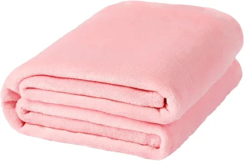 Miniatura 27 de NANPIPER manta decorativa gruesa y ultrasuave de microfelpa, para todas las estaciones, manta peluda de microfibra prémium para sofá y sillón, Coral