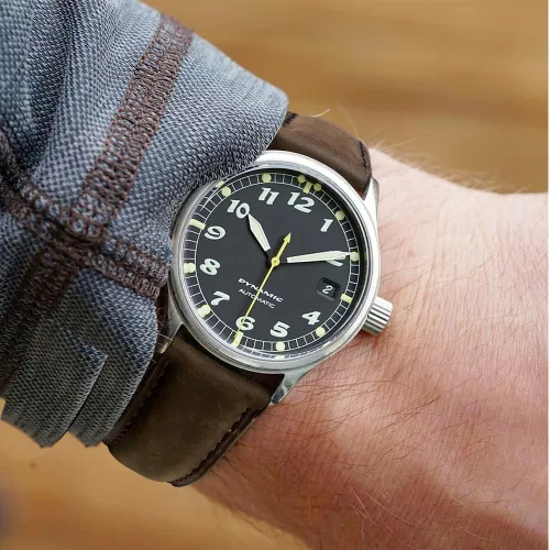 Miniatura 3 de Ritche - Correa de reloj de cuero de liberación rápida, 18, 19, 20, 21, 22, 23 y 24mm