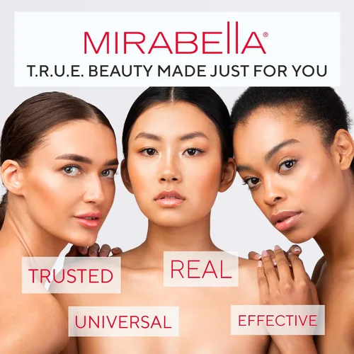 Miniatura 6 de Mirabella Beauty - Polvo de maquillaje universal prensado, brillo por Mirabella Beauty, polvo de fijación mate translúcido infundido con ácido