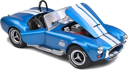 Miniatura 5 de Solido 421183910 AC Cobra MKII 427 (1965) Otra licencia Mk II modelo juguete, azul metálico, escala 1:18