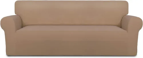 Miniatura 66 de PureFit - Funda superelástica con bolsillo p/protección de sofá/sillón - Suave cubierta de elastano antideslizante, lavable, c/base elástica, apta