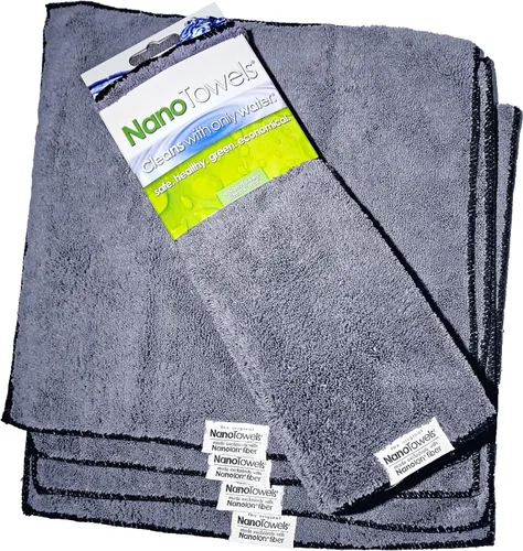 Miniatura 5 de Gamuza Nano Towels, de increíble tela ecológica que limpia prácticamente cualquier superficie con solo agua, olvídate del papel o productos químicos