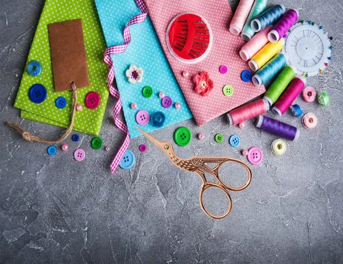 Miniatura 5 de Weabetfu Tijeras artesanales de 3.6 pulgadas - bordado, costura, herramientas de bricolaje, costura, obras de arte, corte de papel Oro Rosa