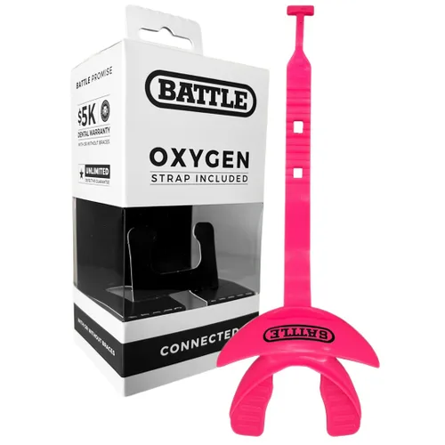 Miniatura 8 de Battle protector bucal con correa conectada, para labios, con oxígeno, 2.5