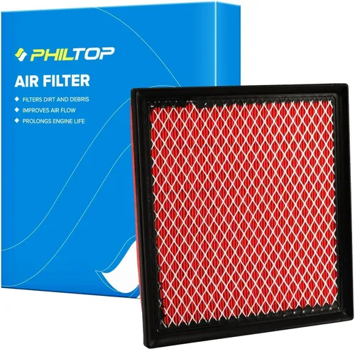Miniatura 22 de PHILTOP Filtro de Aire del Motor, Reemplazo para CA10465, Equinox 2.4L 2010-2017, Equinox 3.0L 2010-2012, Equinox 3.6L 2013-2017, Terrain 2.4L