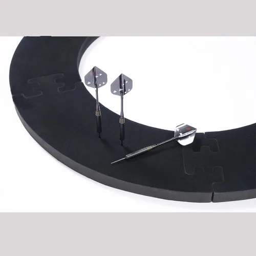 Miniatura 6 de Protector de pared para tablero de dardos, 5 piezas, tablero de dardos de corcho, envolvente de pared