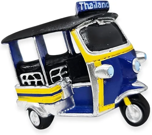 Miniatura 10 de WitnyStore Pequeño imán para nevera de Tailandia de 2 pulgadas de Isla Phi Phi en Krabi – Resina hecha a mano en miniatura 3D del sudeste asiático
