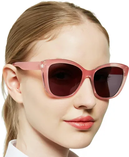 Miniatura 8 de MARE AZZURO Gafas de sol de lectura tipo ojo de gato para mujer, gafas de sol cuadradas de gran tamaño, para lectores 0 1.0 1.25 1.5 1.75 2.0 2.25
