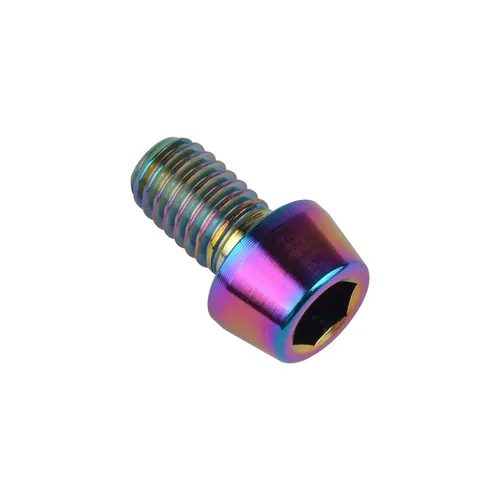 Miniatura 6 de Titanio Ti M6 x 10 16 18 20 25 30 35 40 45 50 55 60 2.559 in Allen - Tornillos hexagonales de 2.559 in, tornillos cónicos, paquete de 4
