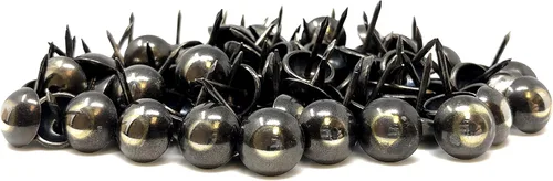 Miniatura 10 de DMSE – Tamaño mayorista 7/16" diámetro (0.433 in) hardware tapicería muebles decorativos Pulgar tachuelas clavos clavos 1000