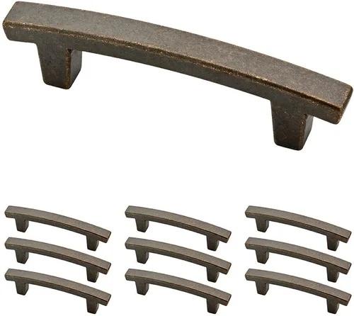 Miniatura 27 de Tiradores de níquel satinado de 5 pulgadas para muebles de cocina y cajones, de Franklin Brass, P29616K-SN-B Níquel cepillado