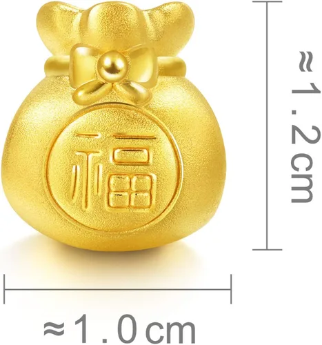 Miniatura 6 de Chow Sang Sang 999 - Pulsera de oro macizo de 24 quilates para mujer 89197C Oro macizo de 24 quilates