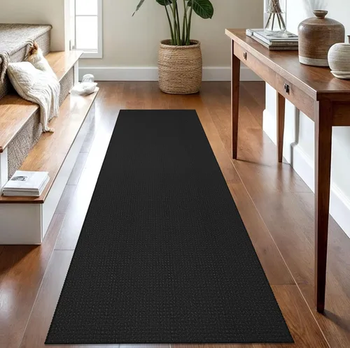 Miniatura 72 de IOHOUZE Alfombra de Área Lavable 4x6 Antideslizante con Respaldo de Goma Alfombras Tejidas para Entrada Interior Alfombras de Dormitorio Alfombra