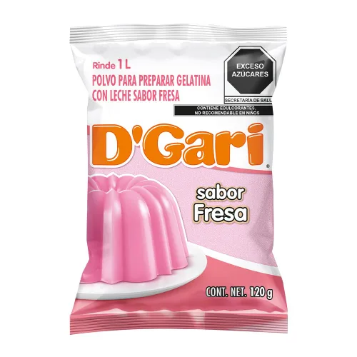 Miniatura 11 de D'Gari Gelatina Postre Vainilla - Dgari Vainilla paquete de 5 (VAINILLA)