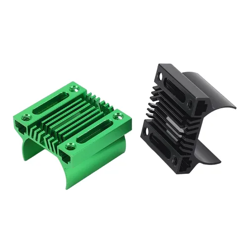 Miniatura 7 de Disipador de calor de motor a control remoto, disipador de calor mejorado de aleación de aluminio ligero para carreras de camiones todoterreno