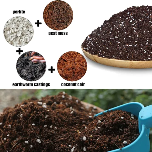 Miniatura 2 de Mezcla de tierra orgánica para macetas Doter para todos los contenedores pequeños de interiores y exteriores, incluyendo hierbas, hortalizas