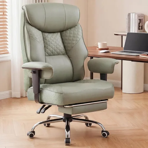 Miniatura 17 de GTPLAYER Gaming Chair with Foot Rest & Pocket Spring Cushion, Breathable Fabric for Home Office Desk, Ergonomic High Back Computer Chair with