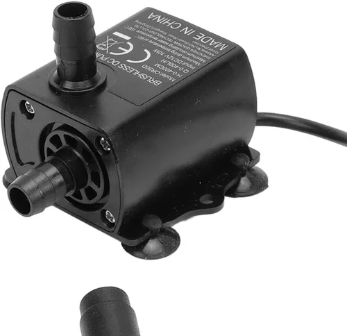 Miniatura 9 de Zerodis Bomba sumergible de policarbonato negro sin escobillas para acuario, fuente, sistemas de refrigeración por agua y circulación