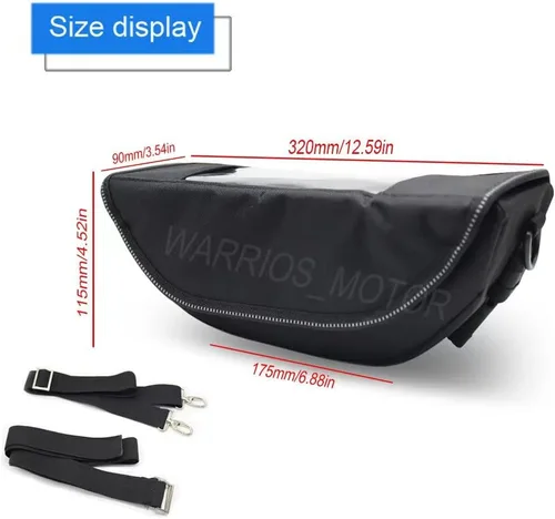 Miniatura 7 de Bolsa de viaje para manillar de motocicleta impermeable moderna para Honda CRF1000L CRF1100L África Twin Adventure Sport NC700X bolsa