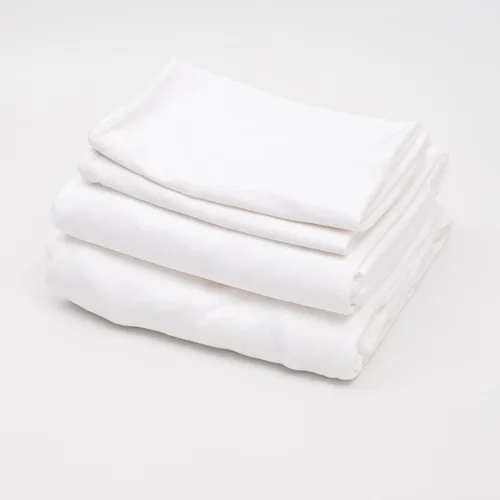 Miniatura 6 de Juego de sábanas 100% algodón con bolsillo profundo, tejido de camiseta, extra suave, fácil ajuste, juego de 3 piezas con funda de almohada