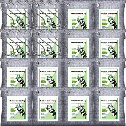 Miniatura 7 de Absorbedor de olores de carbón activado, inserto desodorante natural para zapatos, eliminador de olores de zapatillas y absorbentes de humedad.