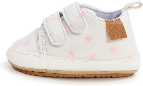 Miniatura 4 de Zapatos para bebés niños y niñas, suela de goma antideslizante, zapatos de cuna para recién nacidos, mocasines planos.
