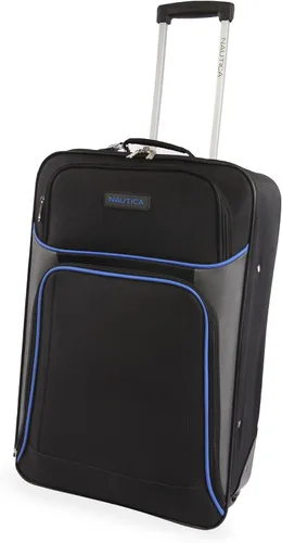 Miniatura 7 de Nautica Seascape Collection 4pc Softside Luggage Set BlackBlue