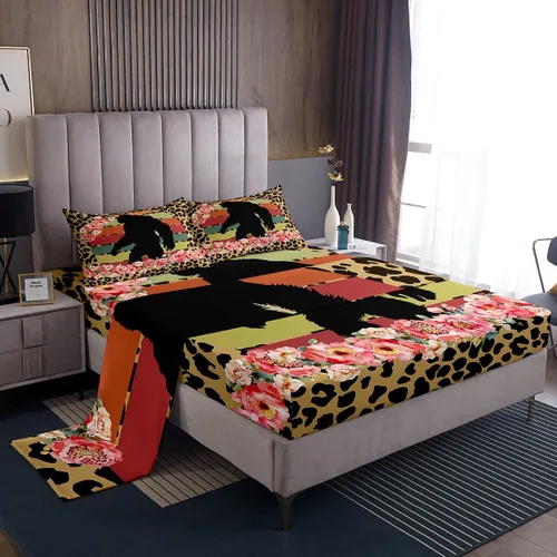 Miniatura 7 de Manfei Juego de sábanas de baloncesto para niños, tamaño individual, juego de ropa de cama temática deportiva para decoración de habitación de niños