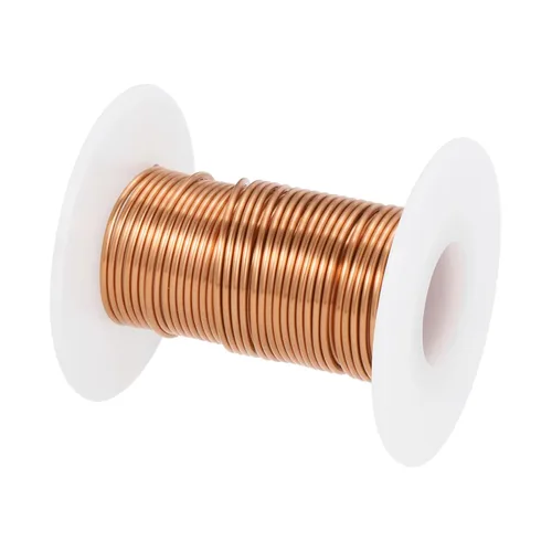 Miniatura 61 de MECCANIXITY - Alambre magnético de calibre 46 AWG - 0.04mm Hilo de cobre esmaltado - Bobina de alambre magnético de 14669 pies (4471m) - 50g Grado F