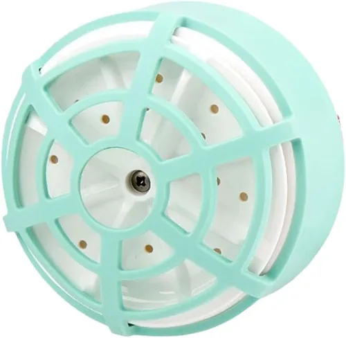 Miniatura 9 de Lavadora de verduras de frutas, dispositivo limpiador de frutas impermeable, purificador de verduras de electrólisis ultrasónica mini limpiador, azul