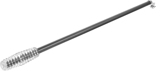 Barra de cortina moderna con mango de cortina de 21 pulgadas, barra de cortina de aluminio de 21 pulgadas, barra de cortina para cortinas, barra de