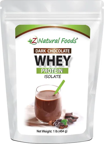 Miniatura 9 de Z Natural Foods Proteína aislada de suero de leche de crema de vainilla, rica en nutrición, proteína en polvo sabrosa para la salud del corazón