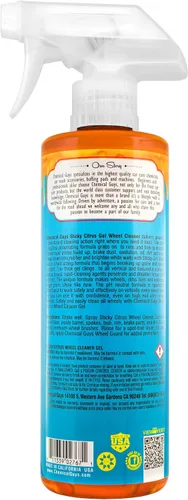 Miniatura 2 de Chemical Guys CLD10516 Gel limpiador de ruedas cítrico pegajoso, (seguro para todos los tipos de ruedas), funciona en automóviles, camiones, SUV