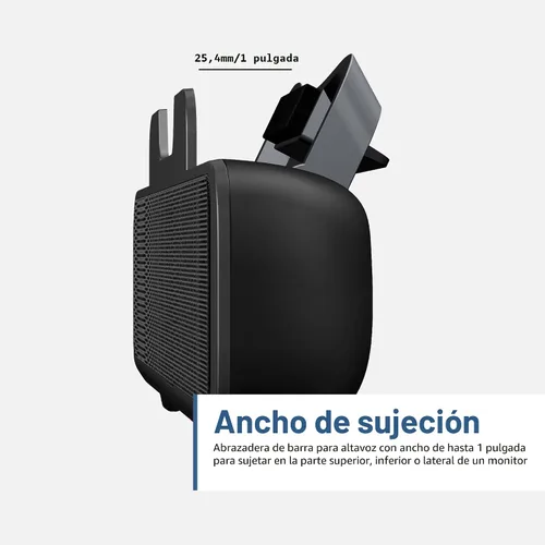 Miniatura 8 de Cyber Acoustics Barra de Altavoces USB y Bluetooth (CA-2890BT) – Altavoz Alimentado por USB con Micrófono para PC y Bluetooth para Conectar