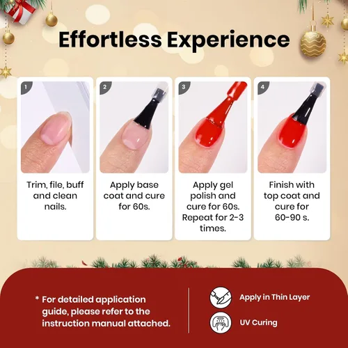 Miniatura 153 de Beetles - Esmalte de uñas de gel rosa claro, 0.5 fl oz, color rosa bebé, esmalte de gel que se absorbe con luz UV LED, arte de uñas de verano, salón