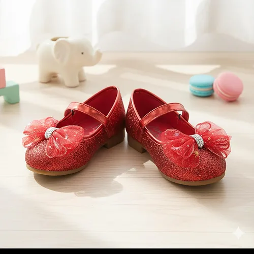 Miniatura 6 de Nova Utopia - Zapatos planos con luces para niñas pequeñas, estilo Mary Jane, para ballet