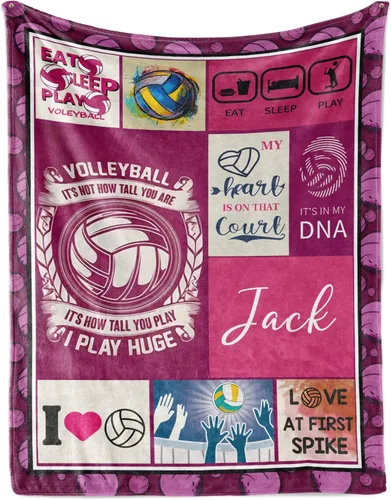 Miniatura 16 de Manta de fútbol personalizada con nombre, mantas personalizadas suaves para deportes de fútbol, mantas de cama verde, regalo personalizado