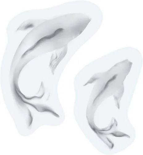 Miniatura 7 de Goldfish - Moldes de silicona de resina epoxi Koi Fish Suministros para hacer joyas, decoración de pasteles de fondant, herramientas para hornear