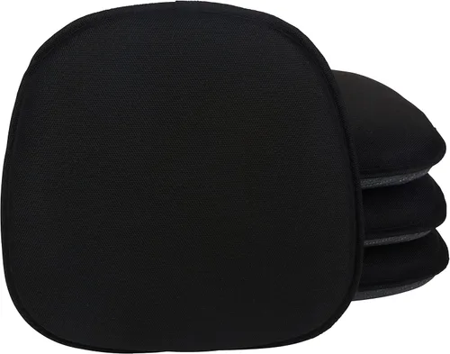 Miniatura 15 de Klear Vu Gripper - Cojín antideslizante para silla, moderno de mediados de siglo, ensamblado en Estados Unidos, relleno extragrueso, tela de Dorado