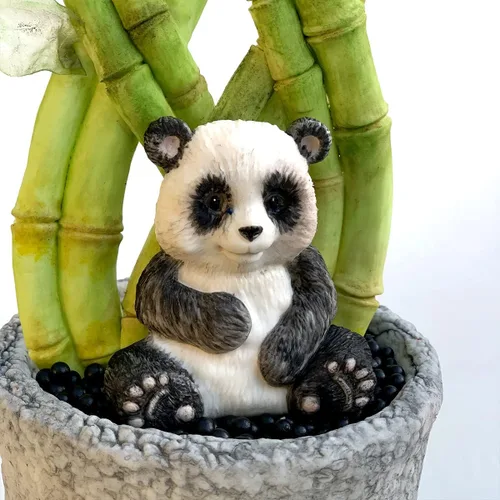 Miniatura 6 de Katy Sue Molde de silicona Panda para decoración de pasteles y manualidades