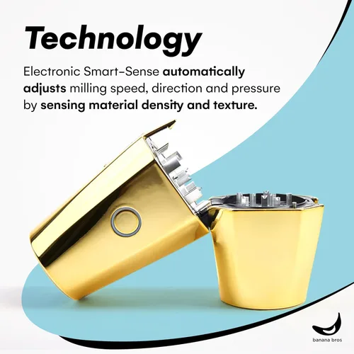 Miniatura 5 de Banana Bros OTTO Molinillo eléctrico inteligente para especias - Molinillo automático de hierbas con tecnología inteligente - Recargable por USB