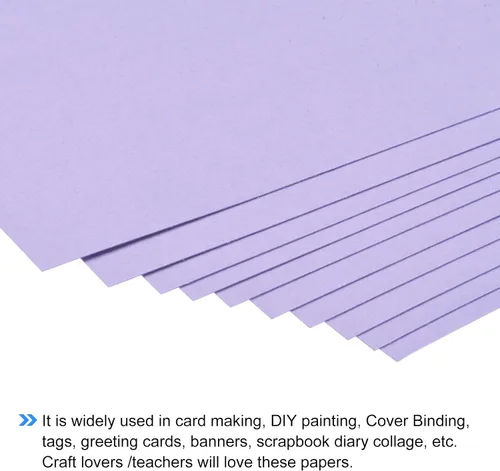 Miniatura 4 de MECCANIXITY Papel de cartulina para álbumes de recortes de 8.3 x 11.7 pulgadas, 74 libras/7.05 oz/m² para Navidad y Año Nuevo, artes y manualidades